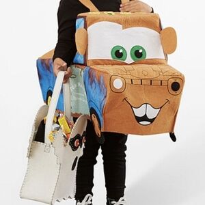 Pottery Barn Kids Orange and Blue Car Costume